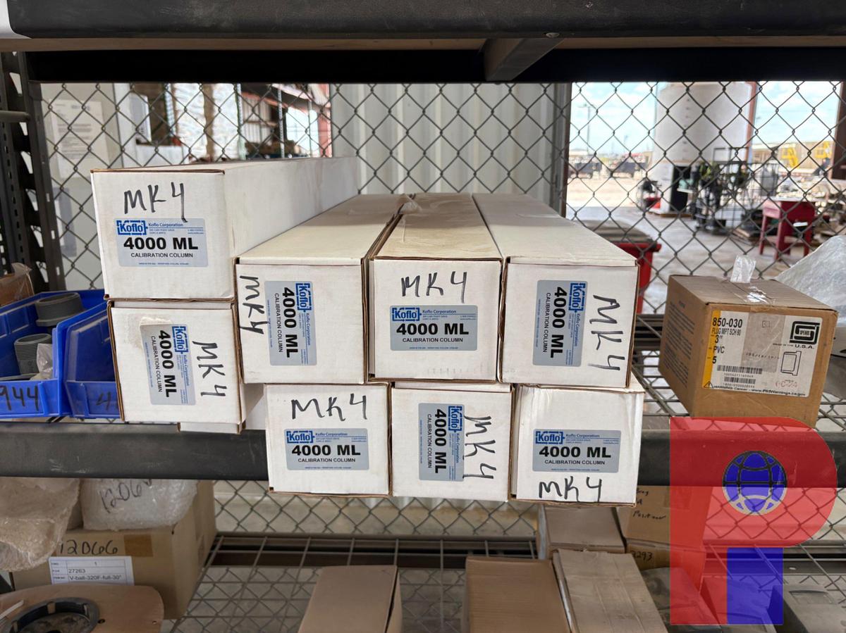Used 6’ X 2’ X 6’ SHELF W/ CONTENTS