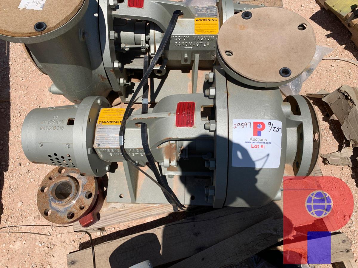 Used MISSION 6X5X11 CENTRIFUGAL PUMP W/MISSION MAGNUM SANDMASTER