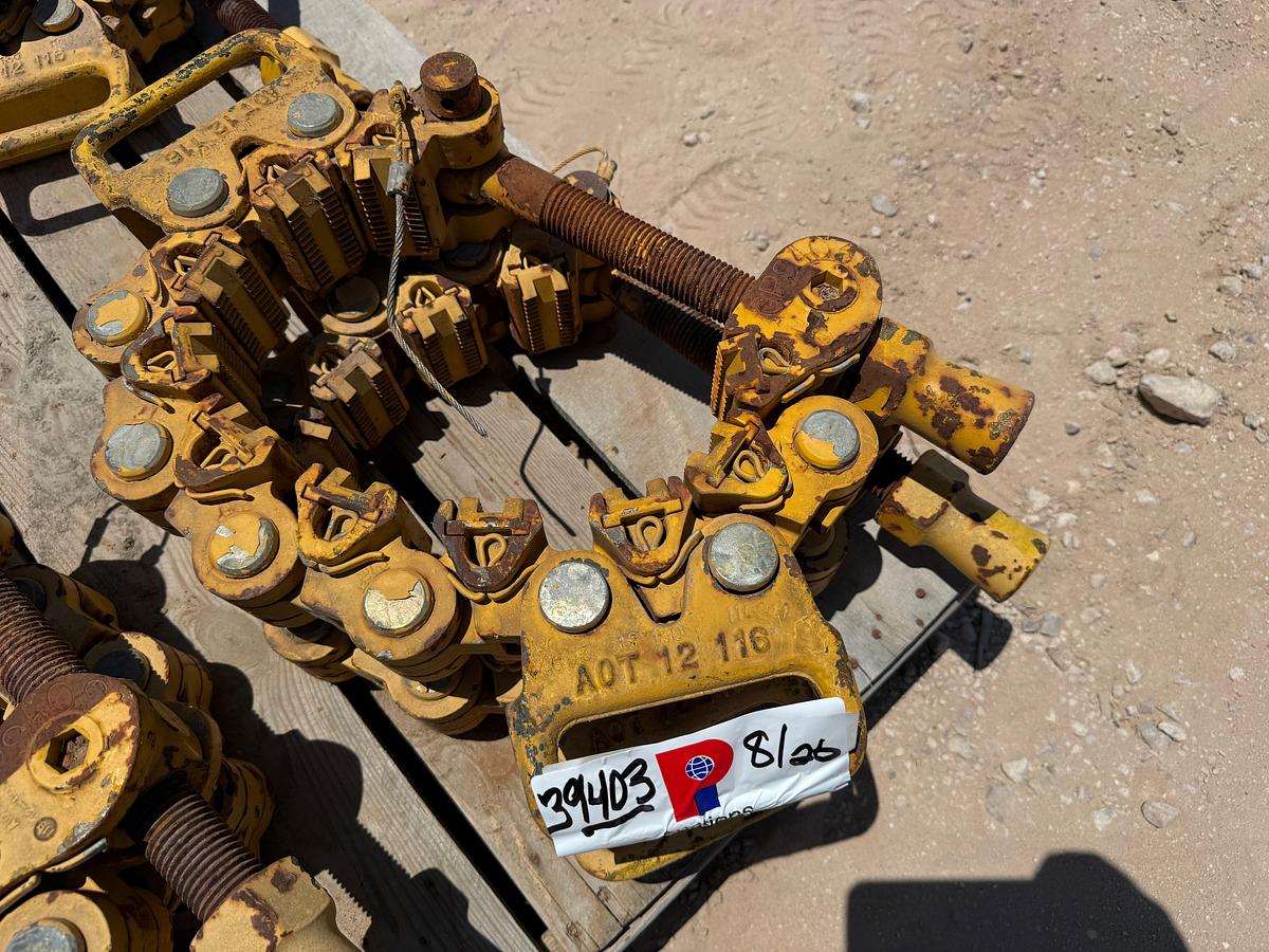 Used (2 x $) AOT TYPE C 10-LINK SAFETY CLAMP