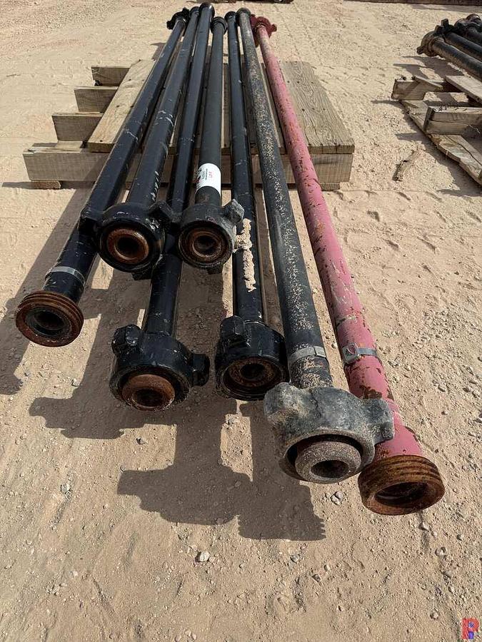 Used (7 X $) ASSORTED 8’ -10’L 2”FIG 1502 FLOW IRON (2022 BAND)