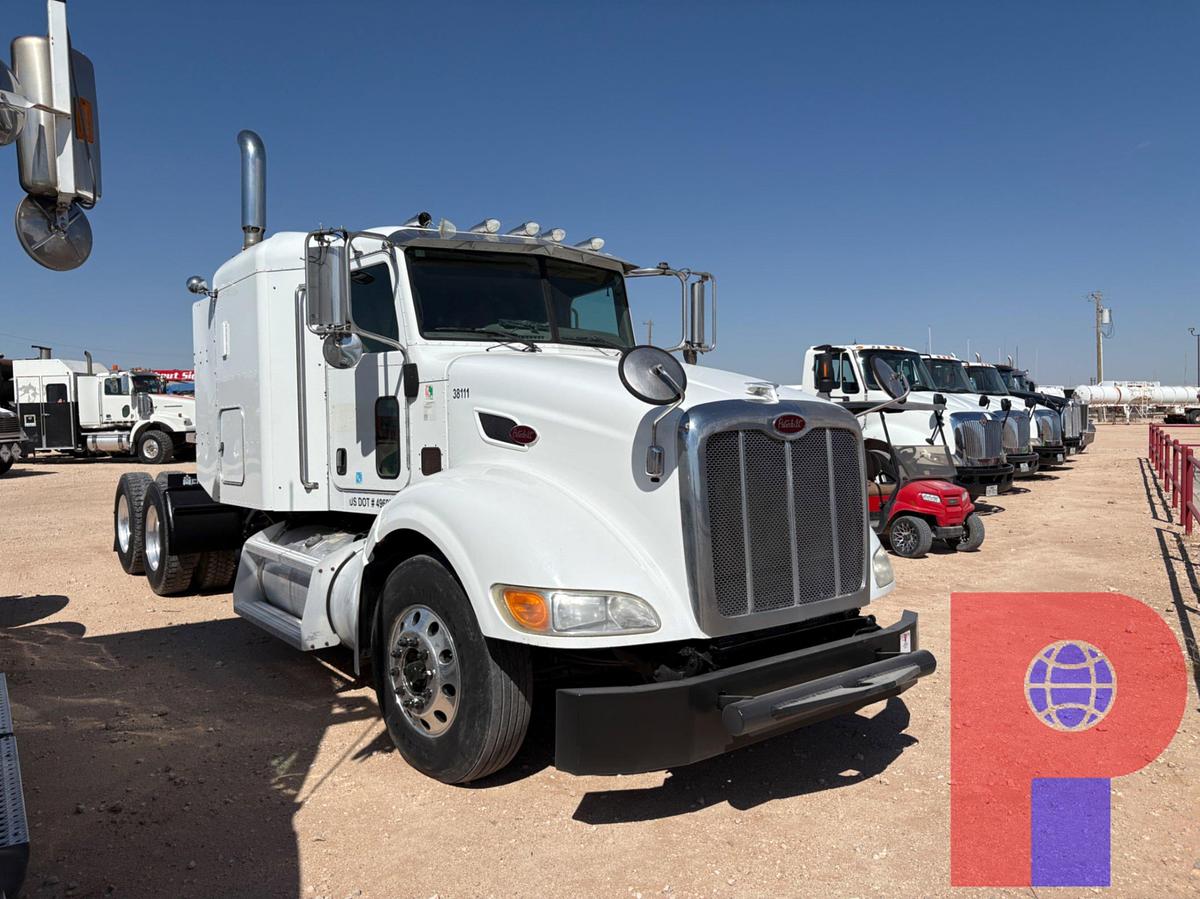 Used 2008 PETERBILT 386 T/A SLEEPER HAUL TRUCK