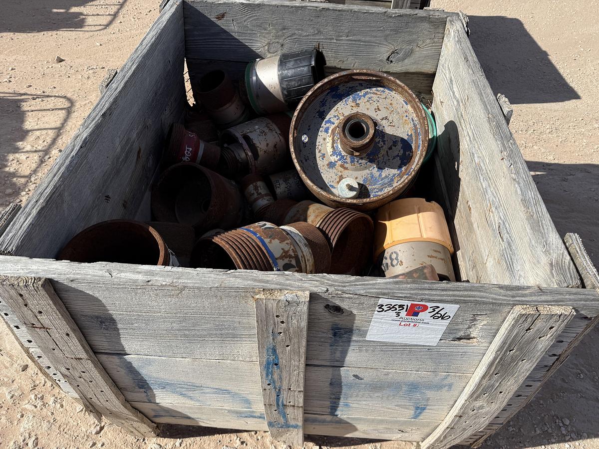 Used CRATE W/ CEMENT HEAD CONNS., CROSS OVERS, SUBS, & RELATED