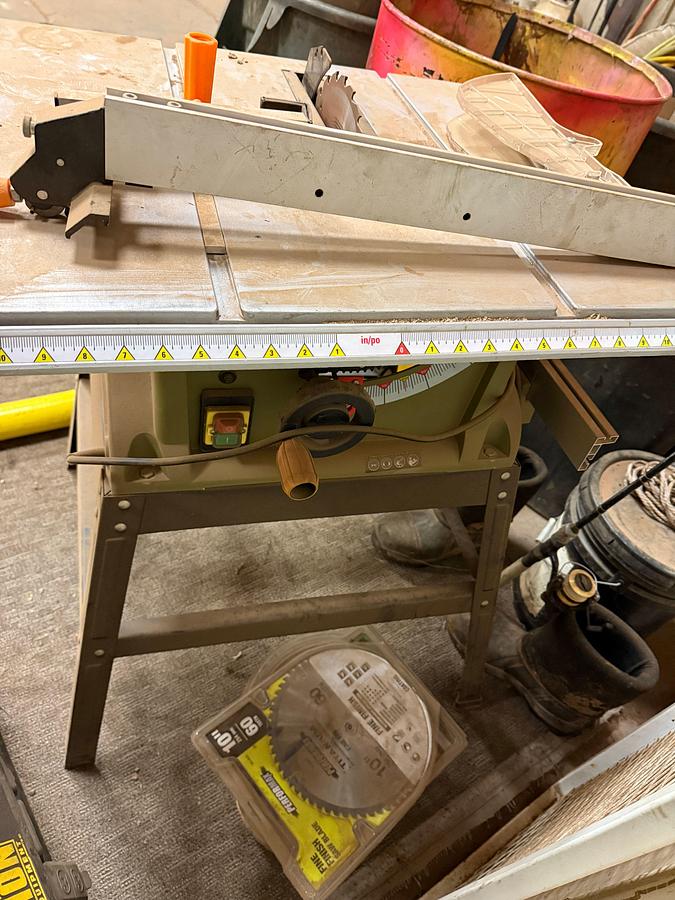 Used SHOP SERIES ELECTRIC TABLE SAW