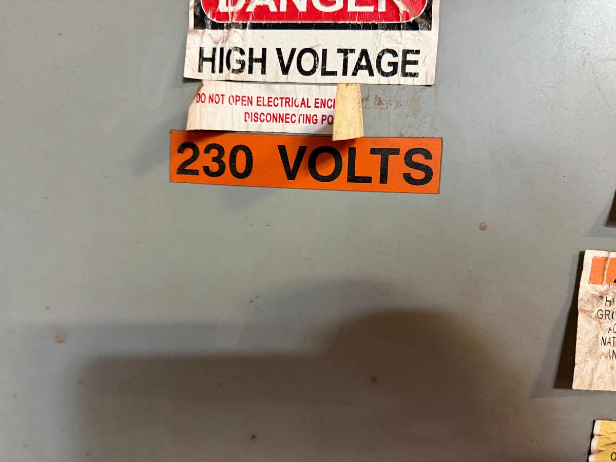 Used RGS MODEL SI-2525 230 Volt ROTARY SHOP AIR COMPRESSOR