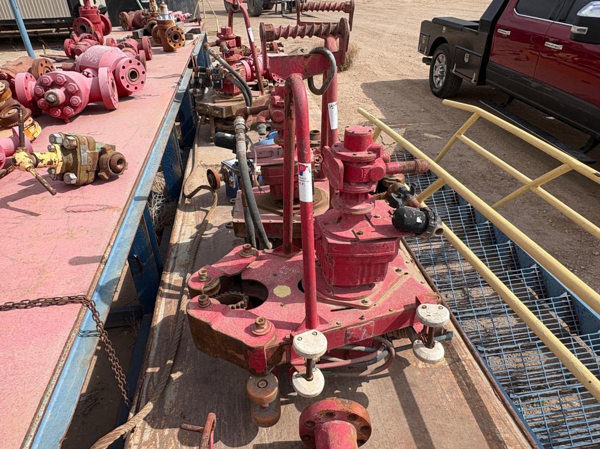 Used Oil works 3507 hydraulic pipe spinner