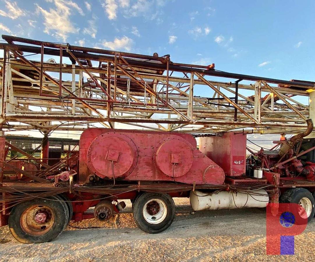 Used Franks 1287-160 DD 5 AXLE WELL SERVICE RIG
