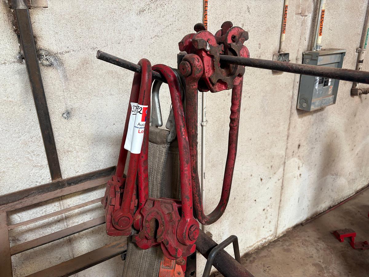 Used (3) Nelson plate type rod elevators