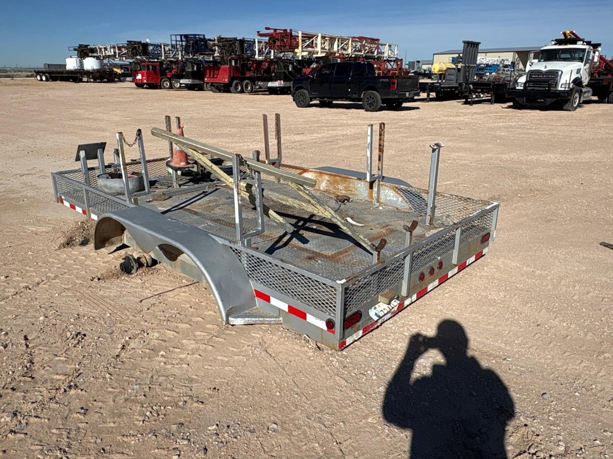 Used 2010 T/A BUMPER PULL UTILITY TRAILER