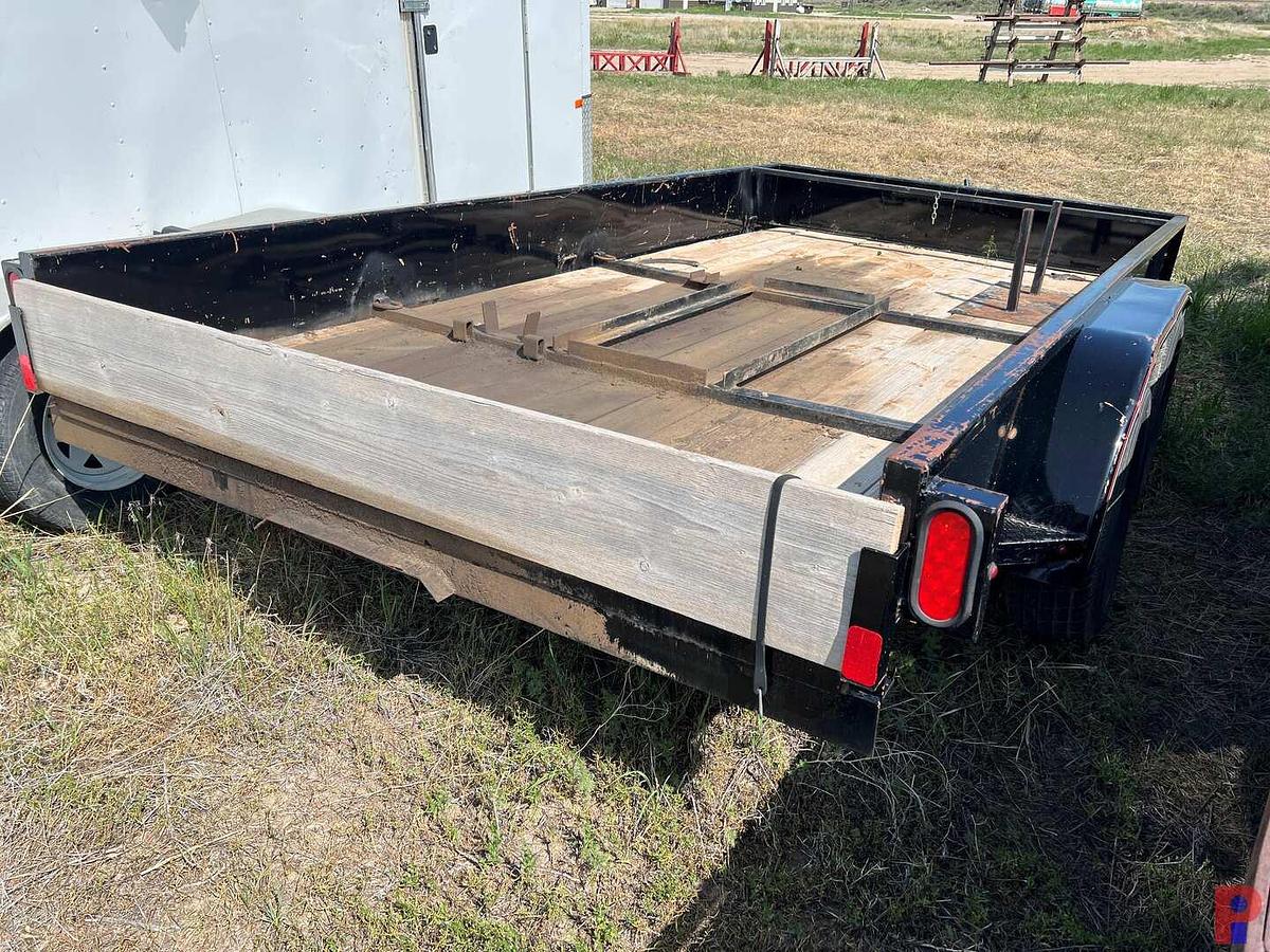 Used 2014 DIAMOND C 14'L X 7'W T/A UTILITY TRAILER