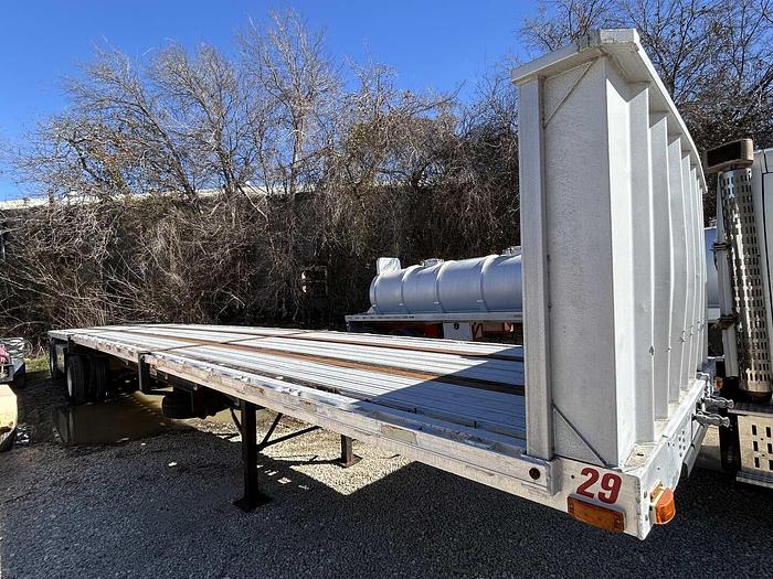 Used 1998 TRANSCRAFT EAGLE W2 48' X 96" ALUM/STEEL FLATBED TRAILER
