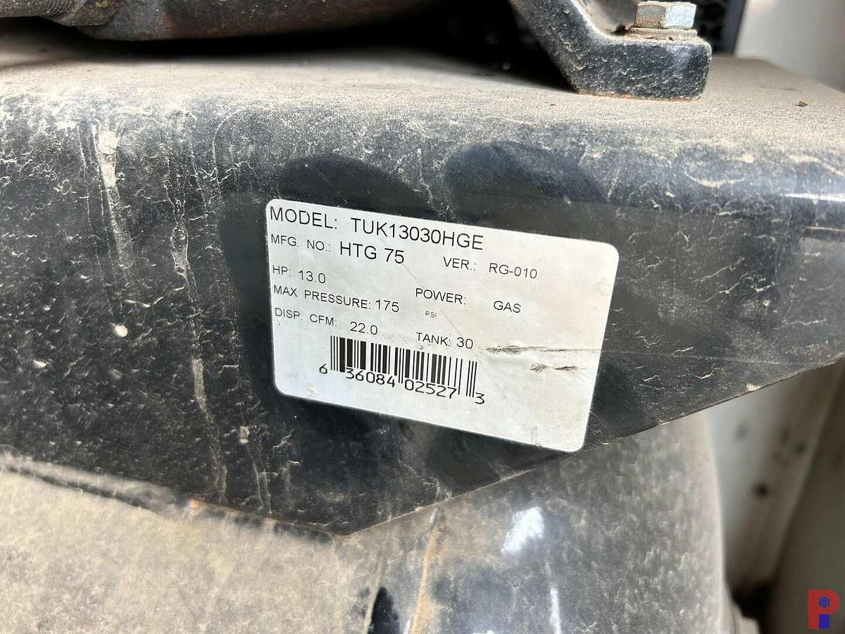 Used 2010 VALLEY ENGINEERING, INC. 12' T/A FUEL LUBE BUMPER PULL TRAILER