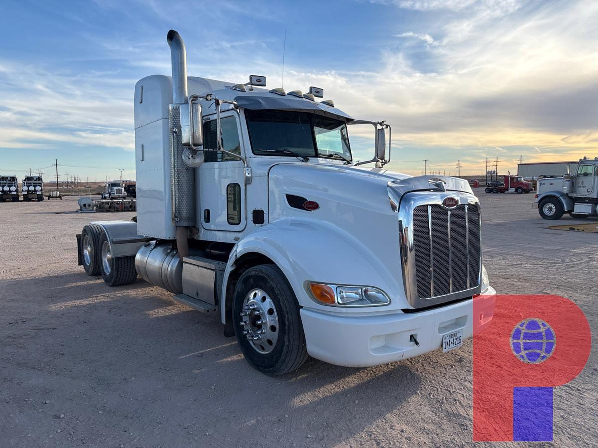 Used 2009 PETERBILT 386 T/A SLEEPER HAUL TRUCK