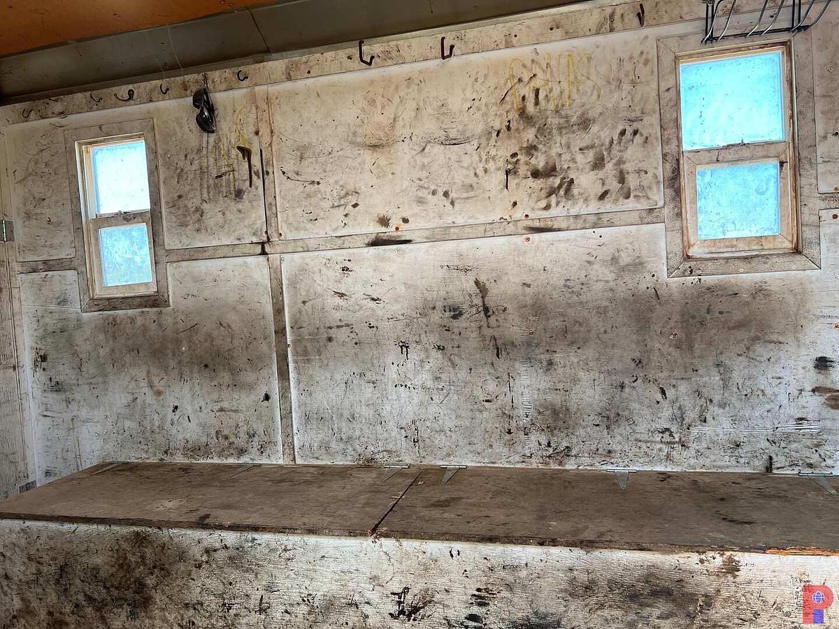 Used 2015 INTERSTATE MFG. 16' T/A ENCLOSED BUMPER PULL CREW TRAILER