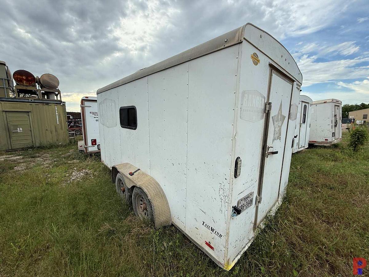 Used 2015 FOREST RIVER 14’ T/A BUMPER PULL CREW / DOGHOUSE TRAILER