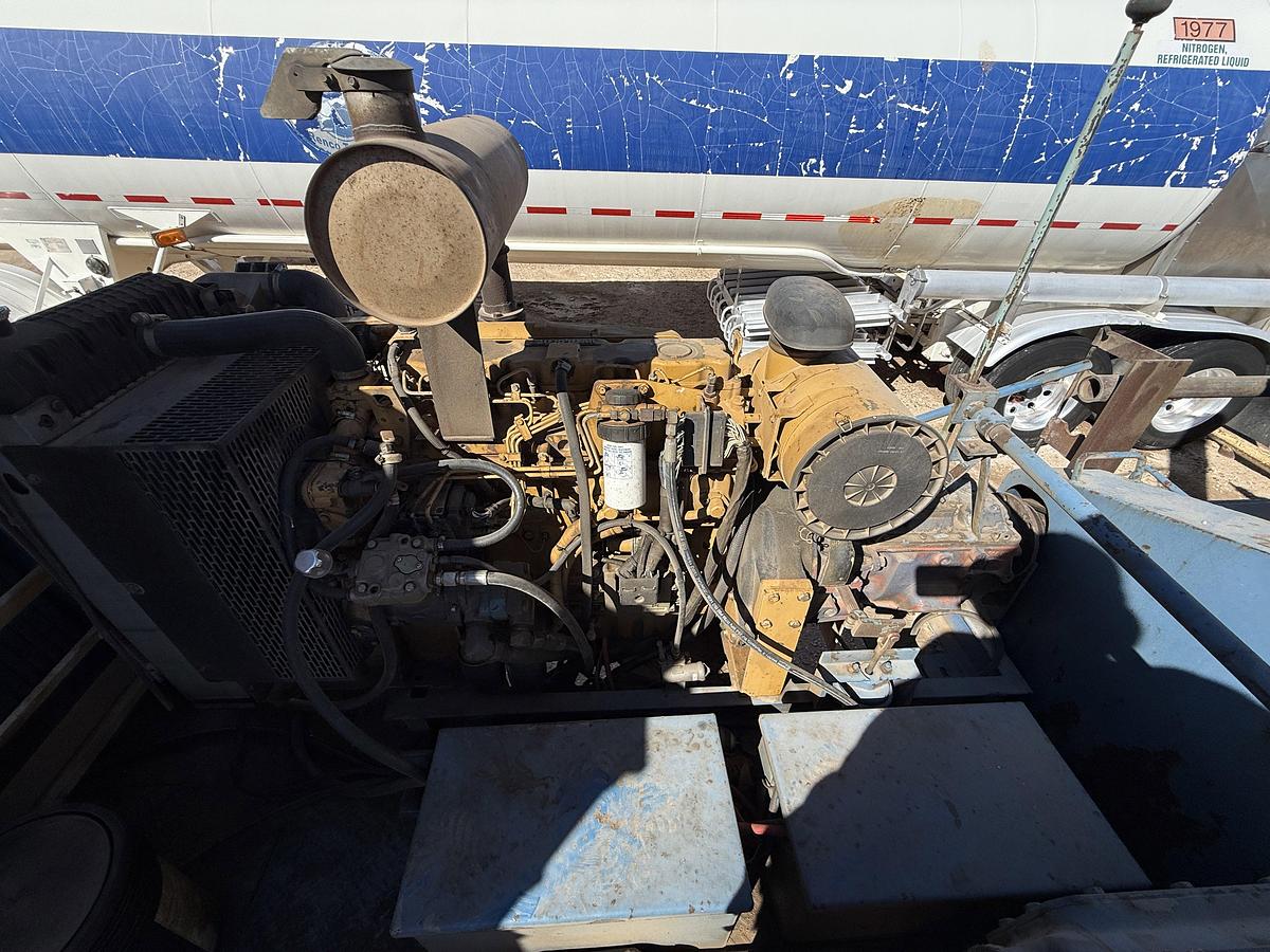 Used 2006 AIR FOAM UNIT P/B (3) CATERPILLAR ENGINES MTD ON PRECISION PUMP & COMPRESSOR T/A DROP DECK TRAILER