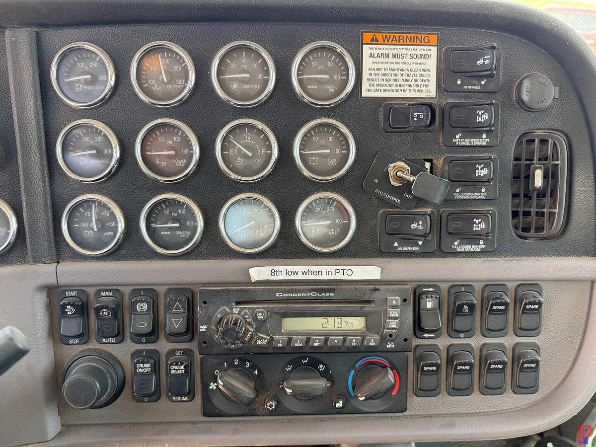 Used 2013 PETERBILT 367 QUAD AXLE COIL TUBING HAUL TRUCK