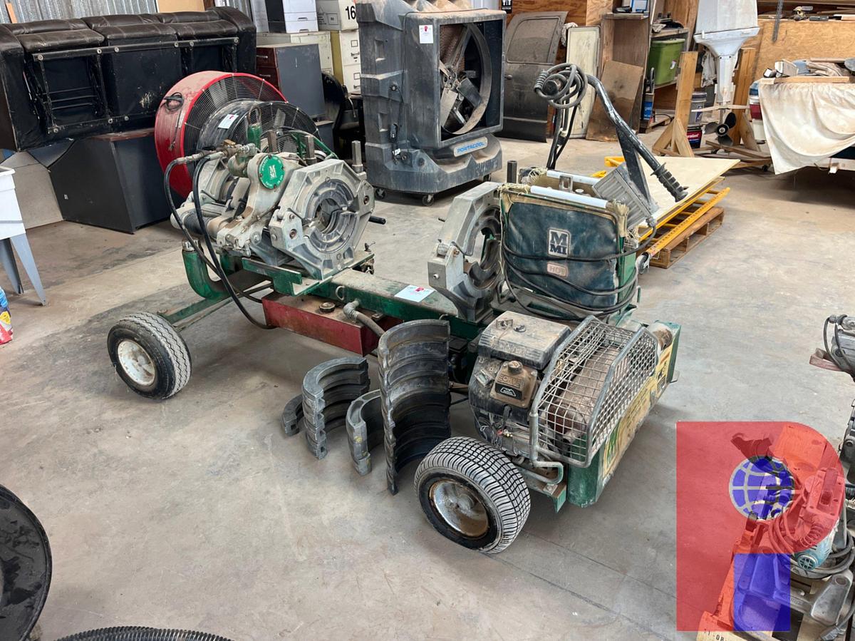 Used MCELROY 1245001 ROLLING POLY PIPE FUSION MACHINE