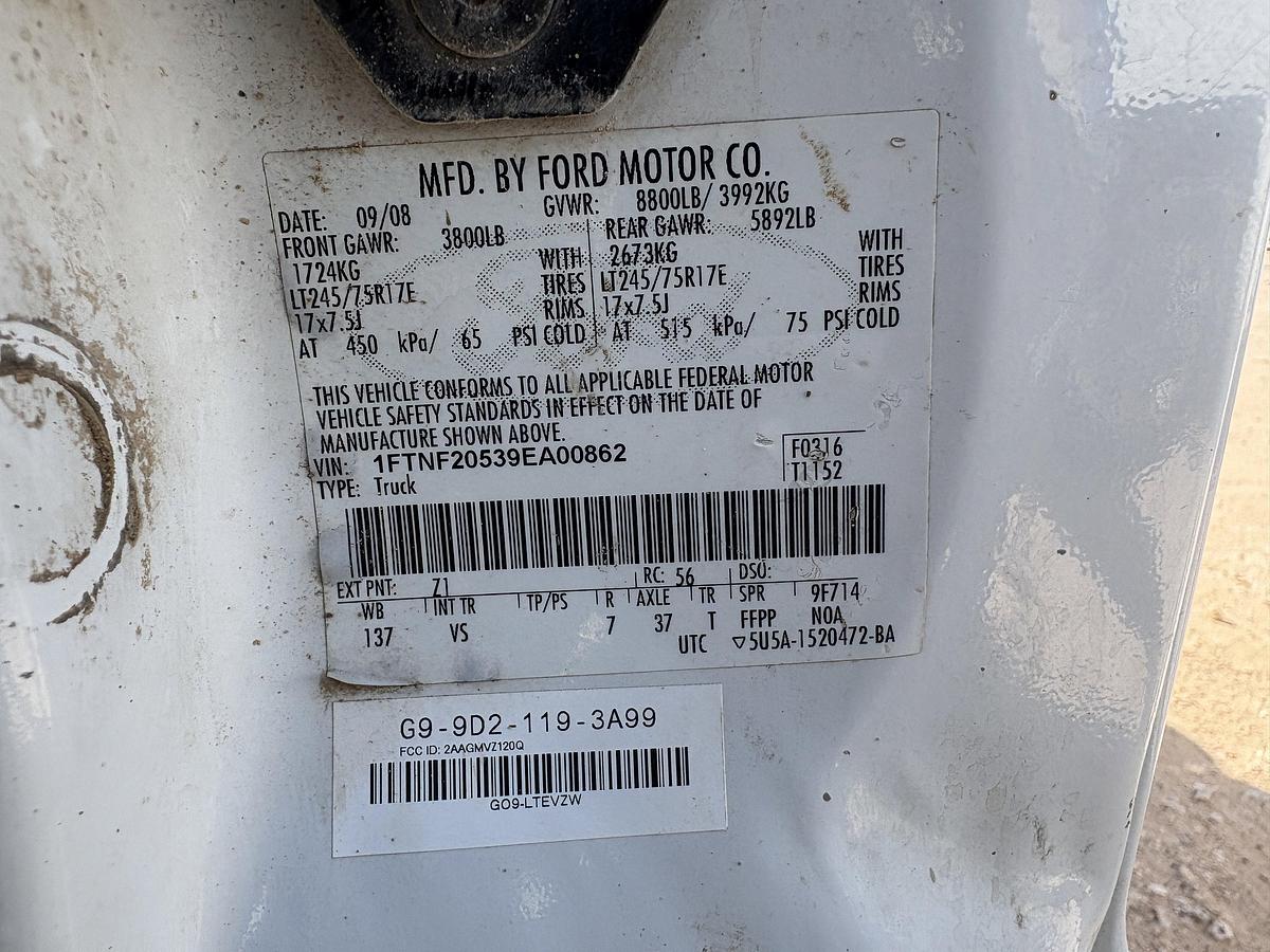 Used 2009 FORD F-250 SUPER DUTY REGULAR CAB PICKUP TRUCK