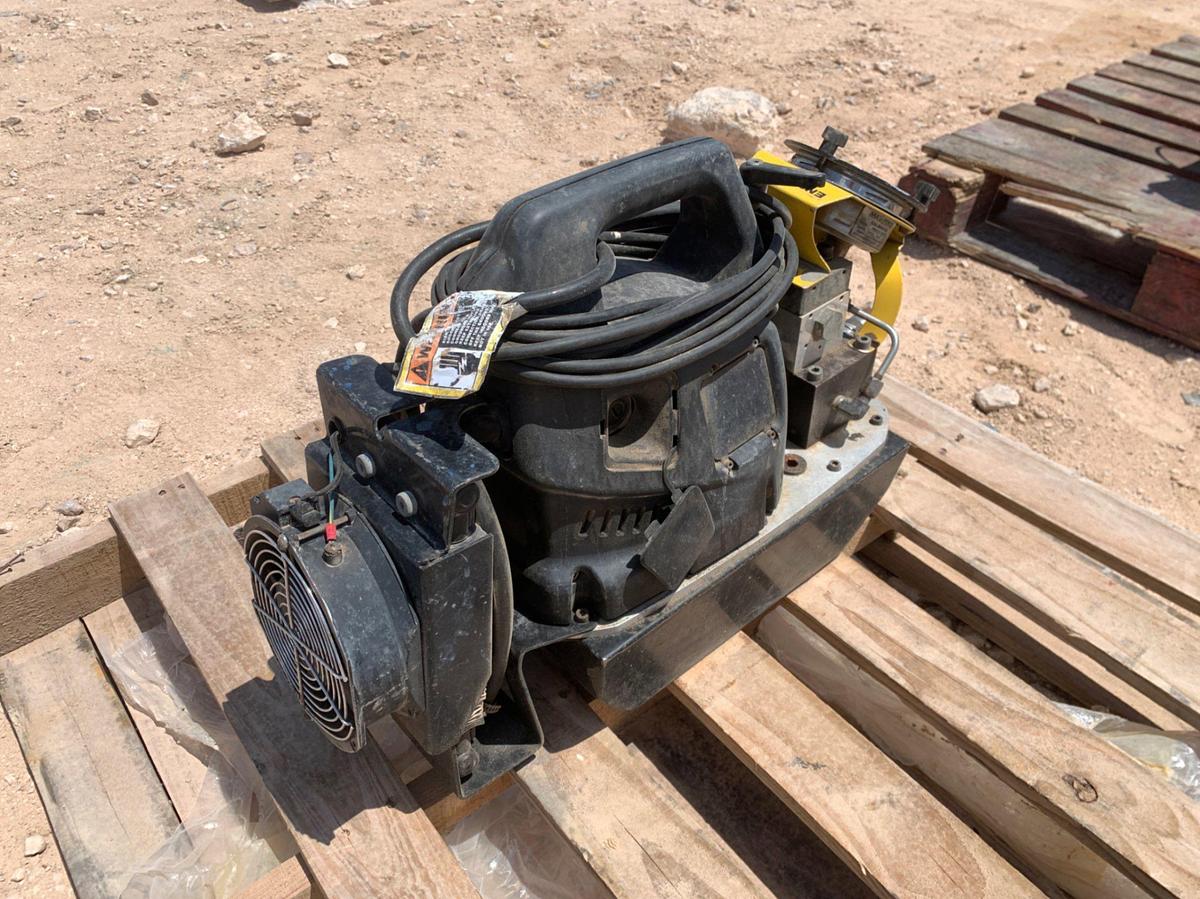 Used (2x$) Enerpac 15,000 PSI Hydraulic Power Units