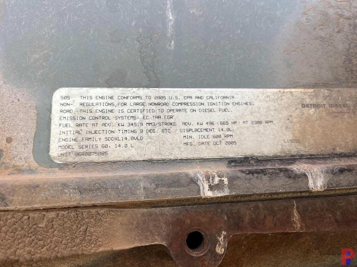 Used 2006 MODEL ES5500TXJ 5 AXLE WELL SERVICE WORKOVER RIG