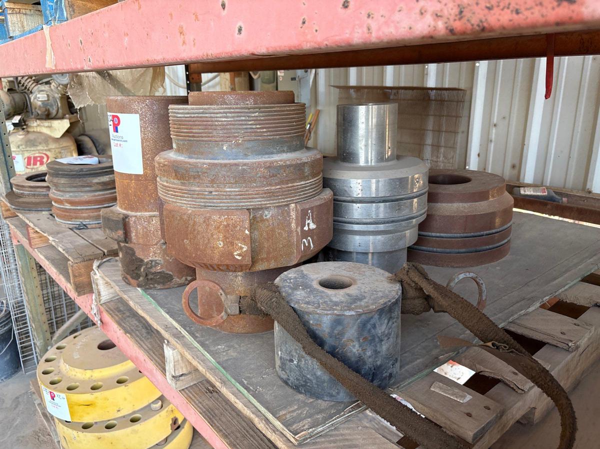 Used (2 pallets) of assorted casing hangers, c21 slips & h-plates