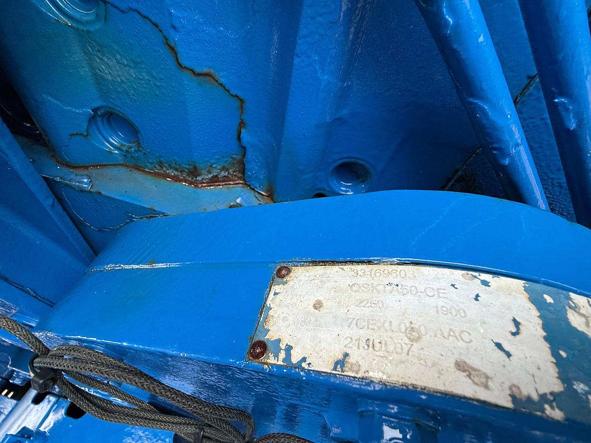 Used 2007 RHINO TC50 2250-HP TRIPLEX FRAC PUMP MTD ON T/A TRAILER