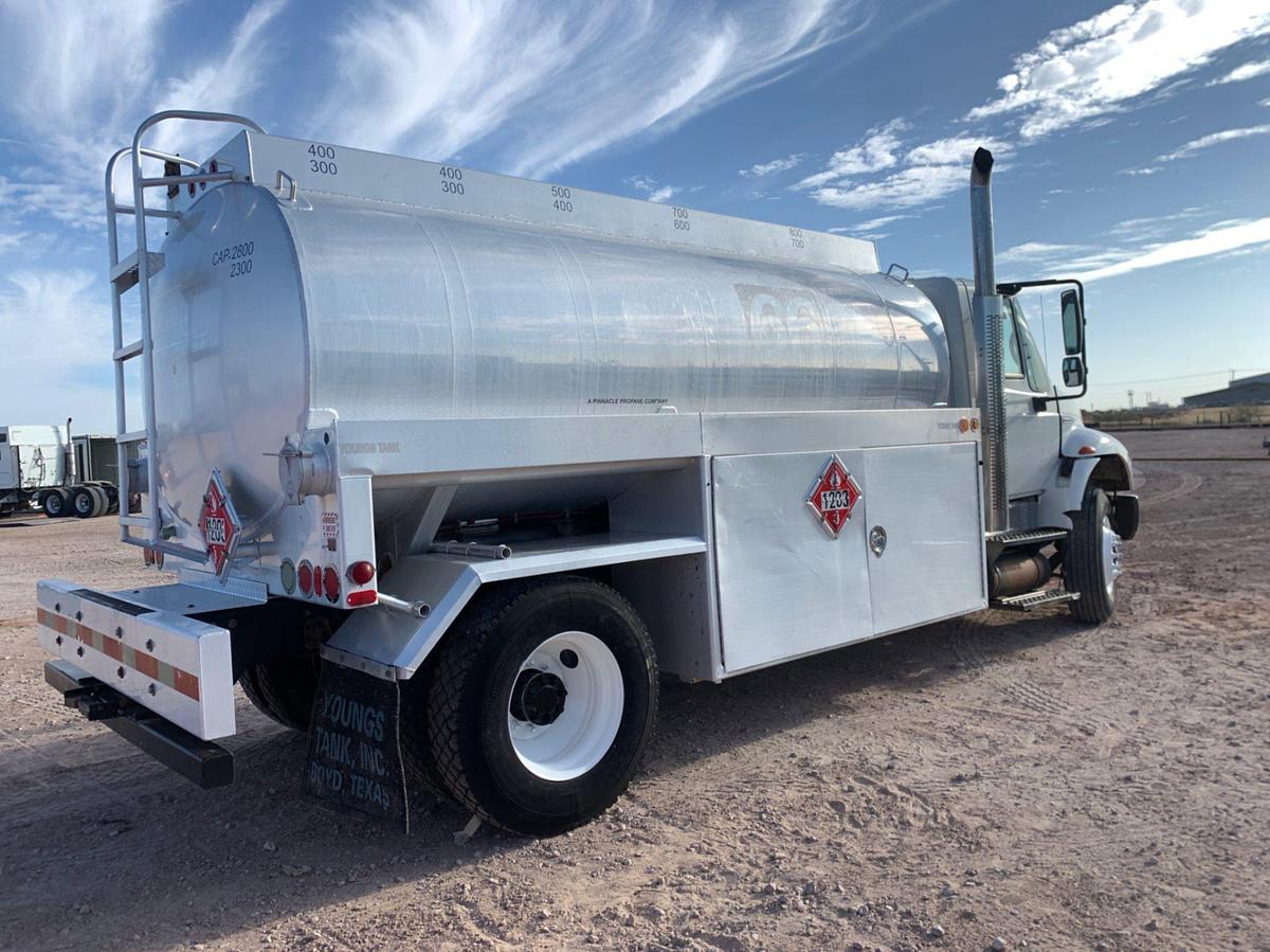 Used 2009 INTERNATIONAL DURASTAR 4300, (5) Comp. 2,900 Gallon Fuel Truck