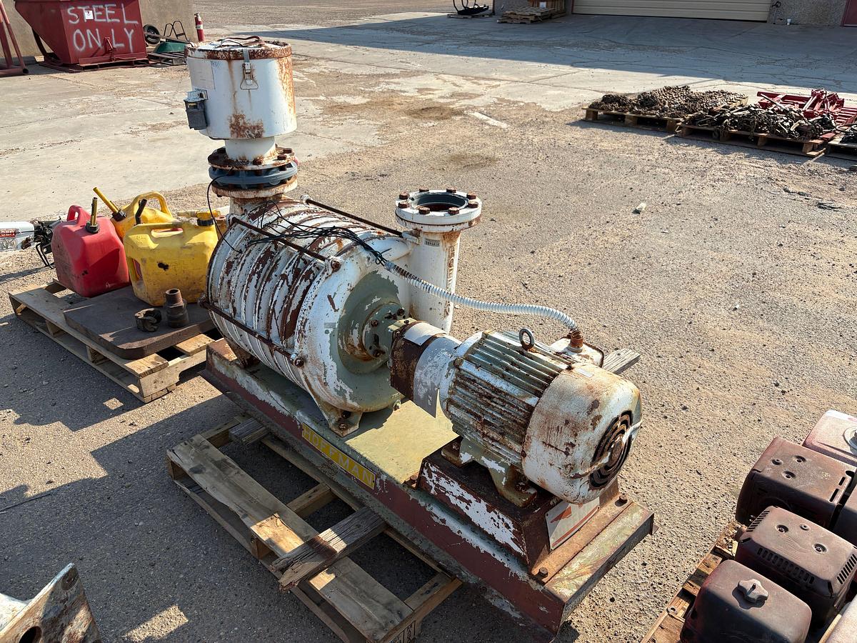 Used Hoffman model: 4108-A centrifugal blower
