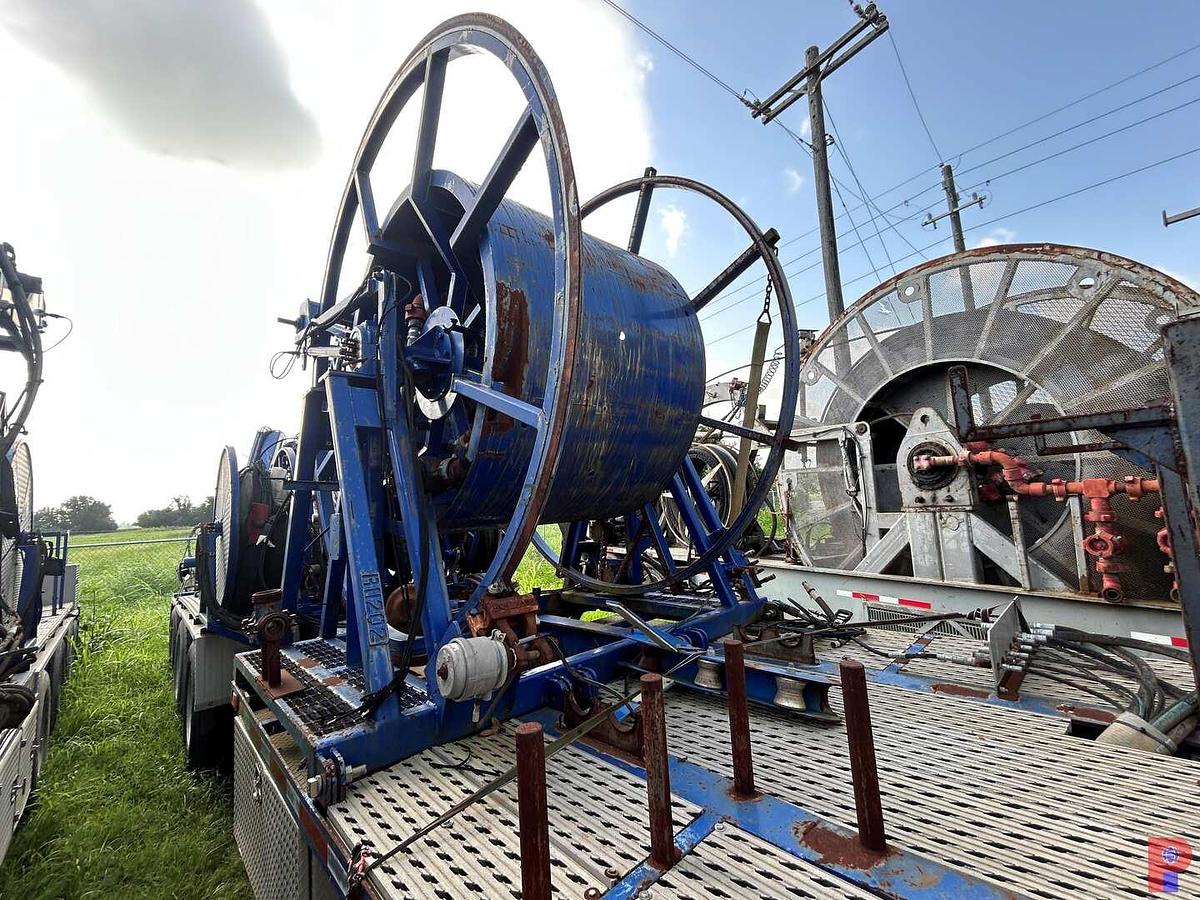 Used LEADER ENERGY COILED TUBING UNIT ON TRI AXLE TRAILER