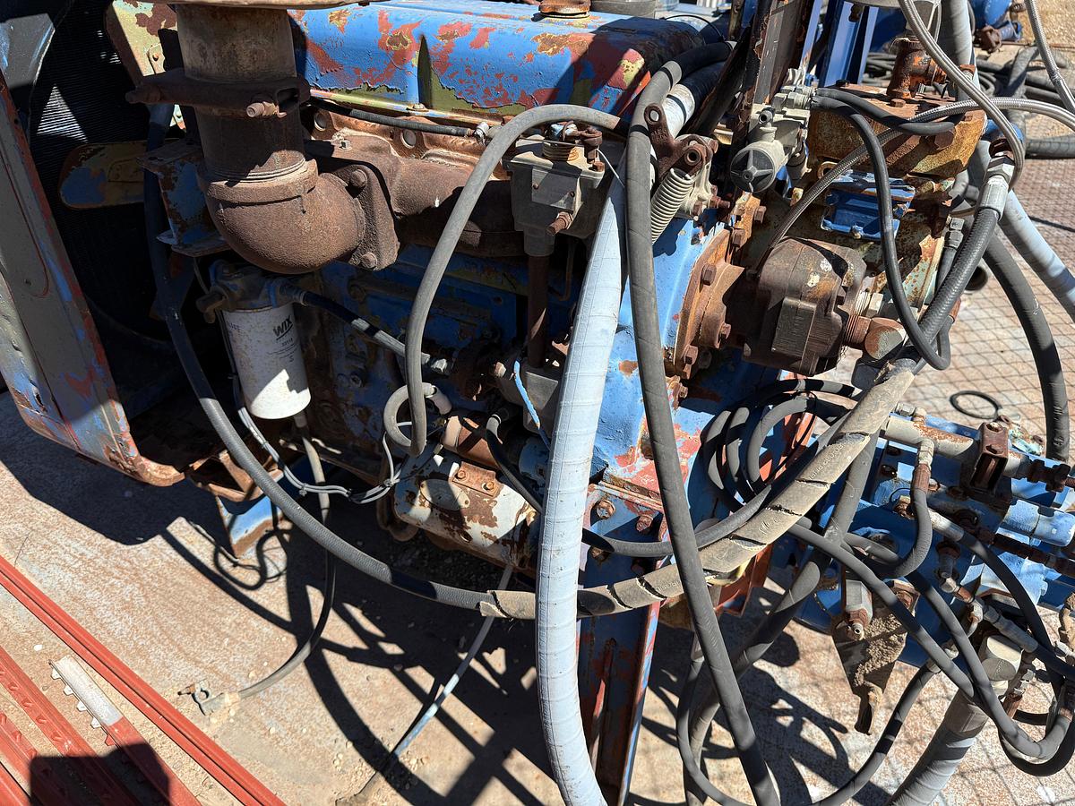 Used DETROIT DIESEL 4-53N POWER UNIT W/ HYDRAULIC PUMPS