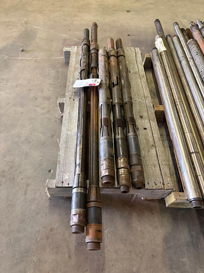 Used (5) 2-1/2” hold-downs f/ down hole pumps