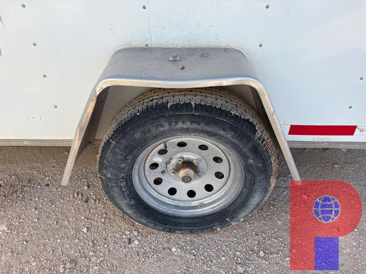 Used 2019 LARK UNITED 10’ X 6’ S/A BUMPER PULL OFFICE TRAILER