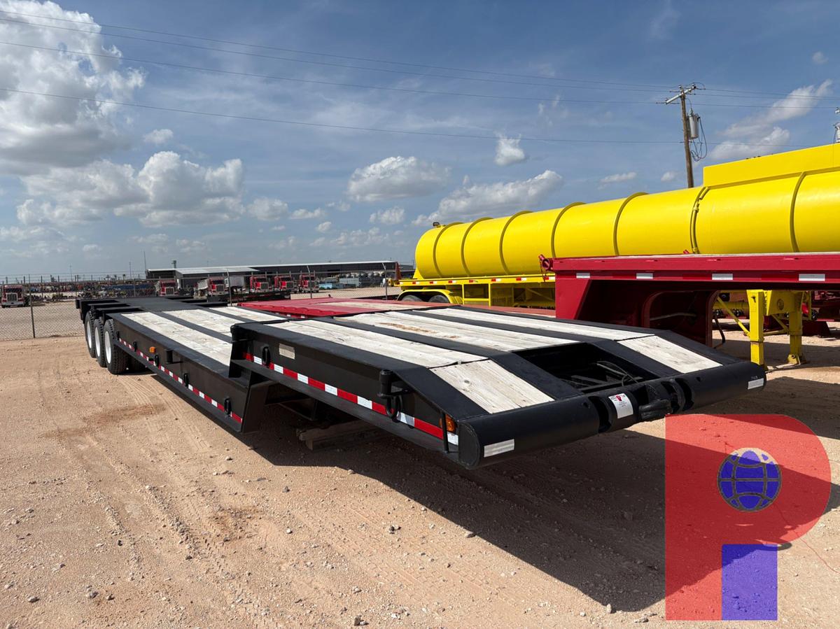 Used 1982 VULCAN 48’ X 8’ 3-AXLE LOWBOY TRAILER