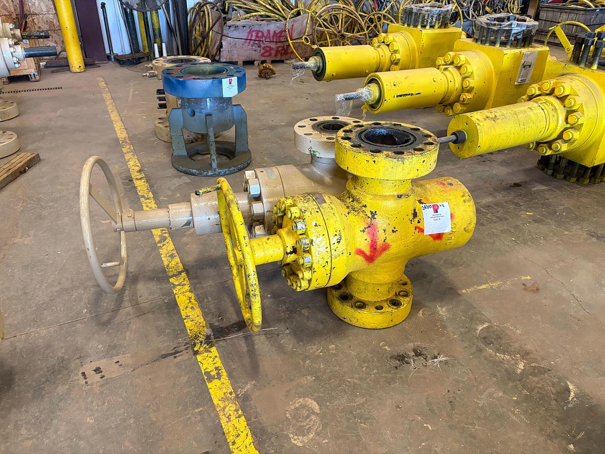 Used (1) 4-1/16” 15k gate valve & (1) 7-1/16” 5k gate valve