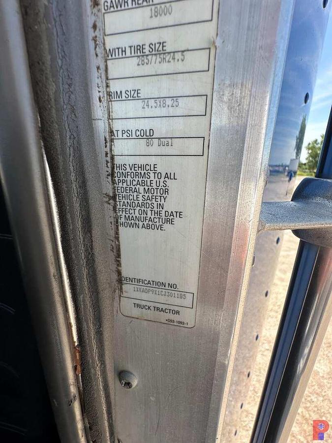 Used 2012 KENWORTH T 660 T/A SLEEPER TRUCK