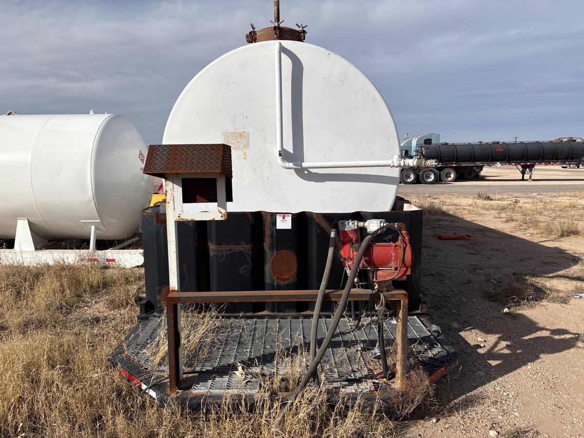Used 23’ x 8’ fuel tank mtd in S/A portable containment tank