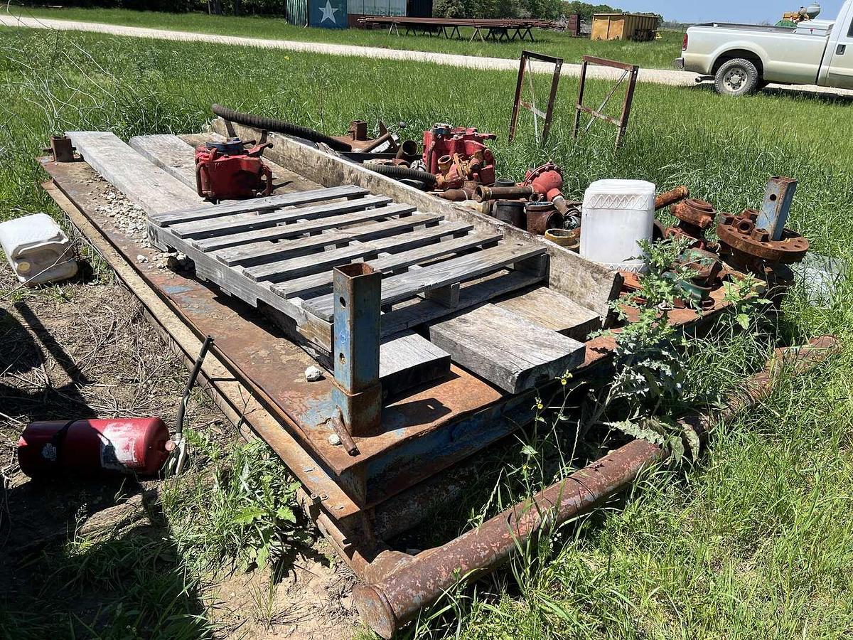 Used 8' X 12' SKID W/CONTENTS