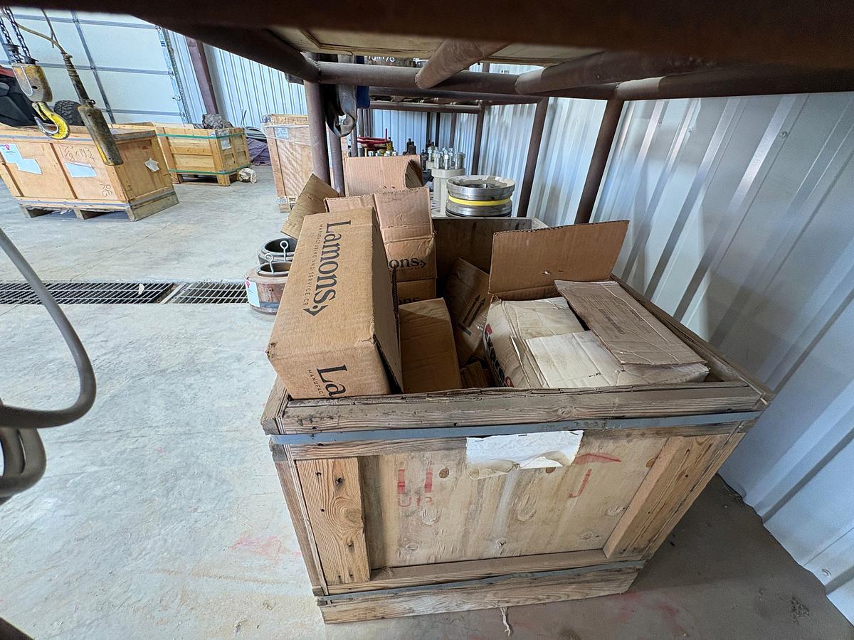 Used Crate of 1-1/4” x 5-3/4” & 1-1/8” x 5-3/4” pad studs