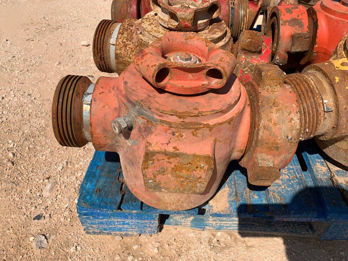 Used (12) 2” and 3” 1502 Plug Valves