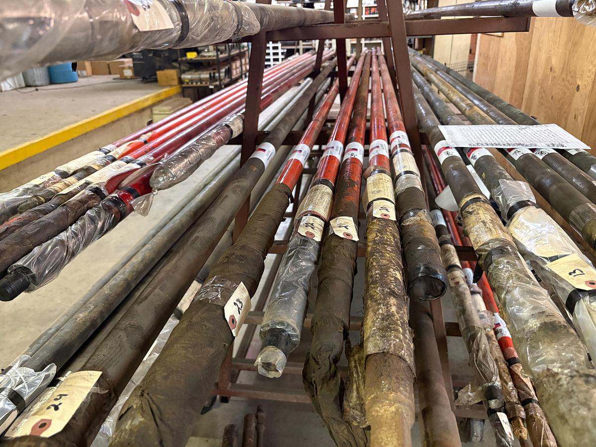 Used 2” x 1-1/2” x 16’ 30WD FLEX CS TRIM ROD