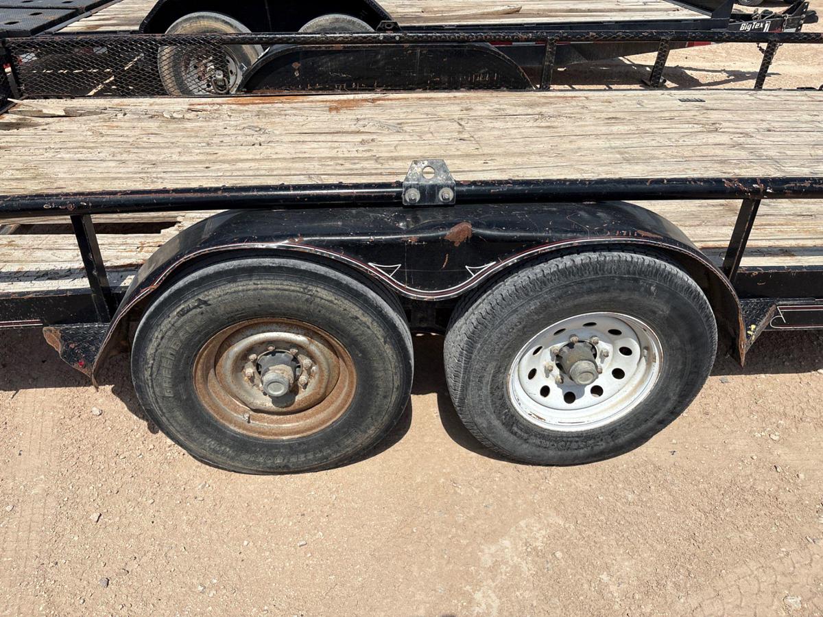 Used 2014 DIAMOND C 16’ X 7’ T/A BUMPER PULL UTILITY TRAILER