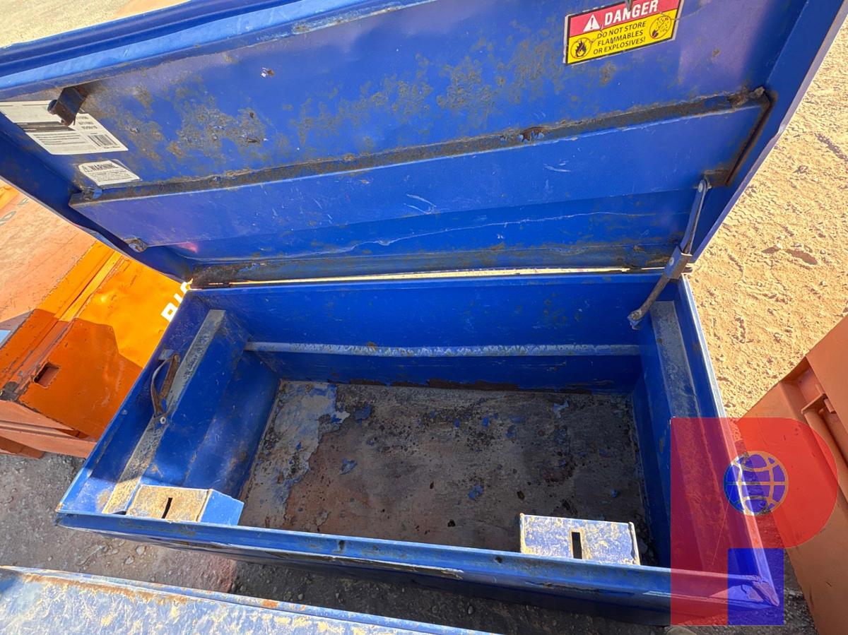 Used (2) 4’ X 2’ X 2’ JOB BOX TOOLBOXES
