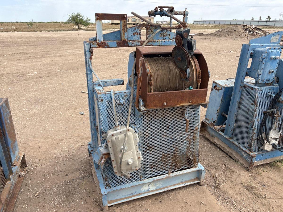 Used Oil works model 1600 wireline machine