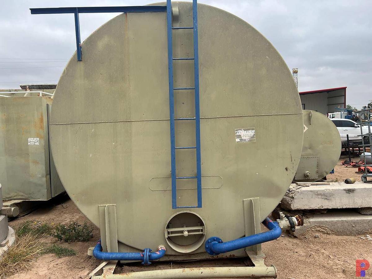 Used 500 BBL 21,000 GALLON WATER TANK