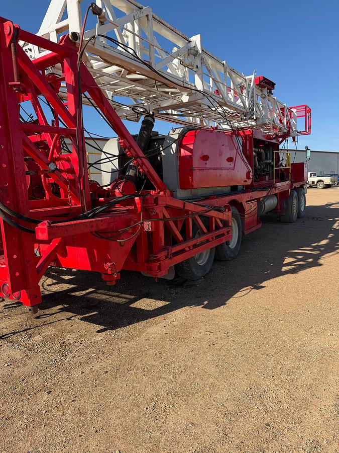 Used Refurbished 1982 Mainland Well Service Rod Rig, (Certified Block, 2025 CAT IV)