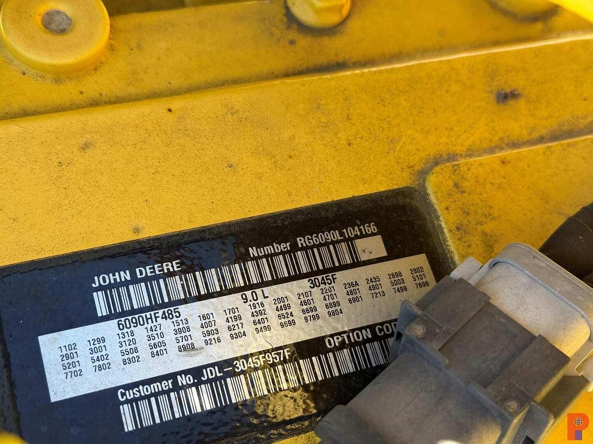Used JOHN DEERE 6090HF485 9.0L 400 HP MTD ON FUEL TANK