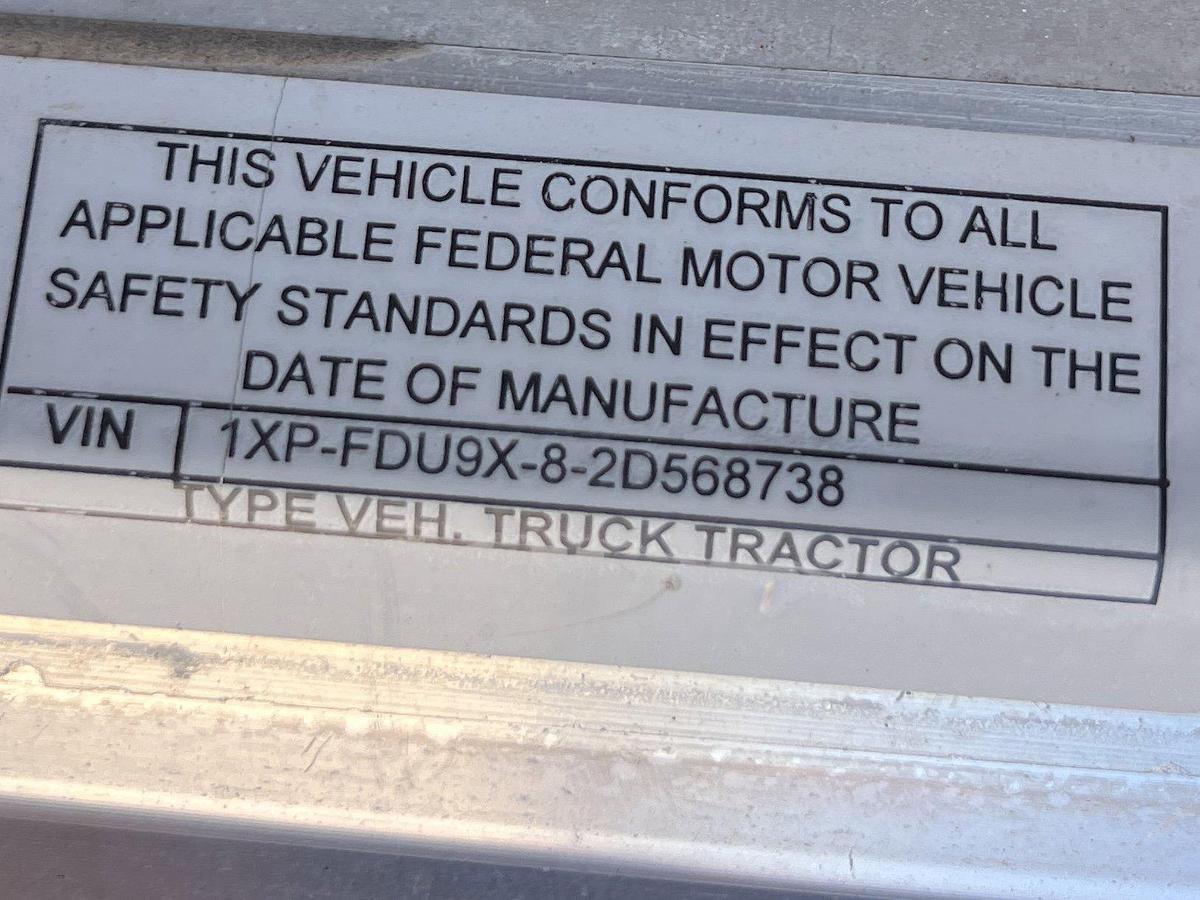 Used 2002 PETERBILT 378 T/A SLEEPER HAUL TRUCK