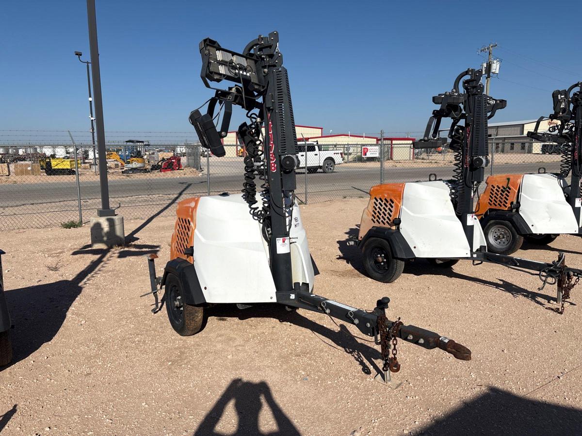 Used 2017 GENERAC MOBILE PRODUCTS MLT6SMDS 6KW S/A BUMPER PULL LIGHT TOWER