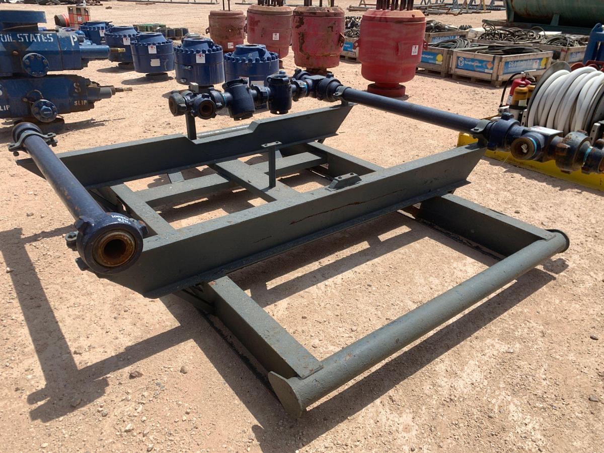Used 4” Incomplete Skidded Choke Manifold
