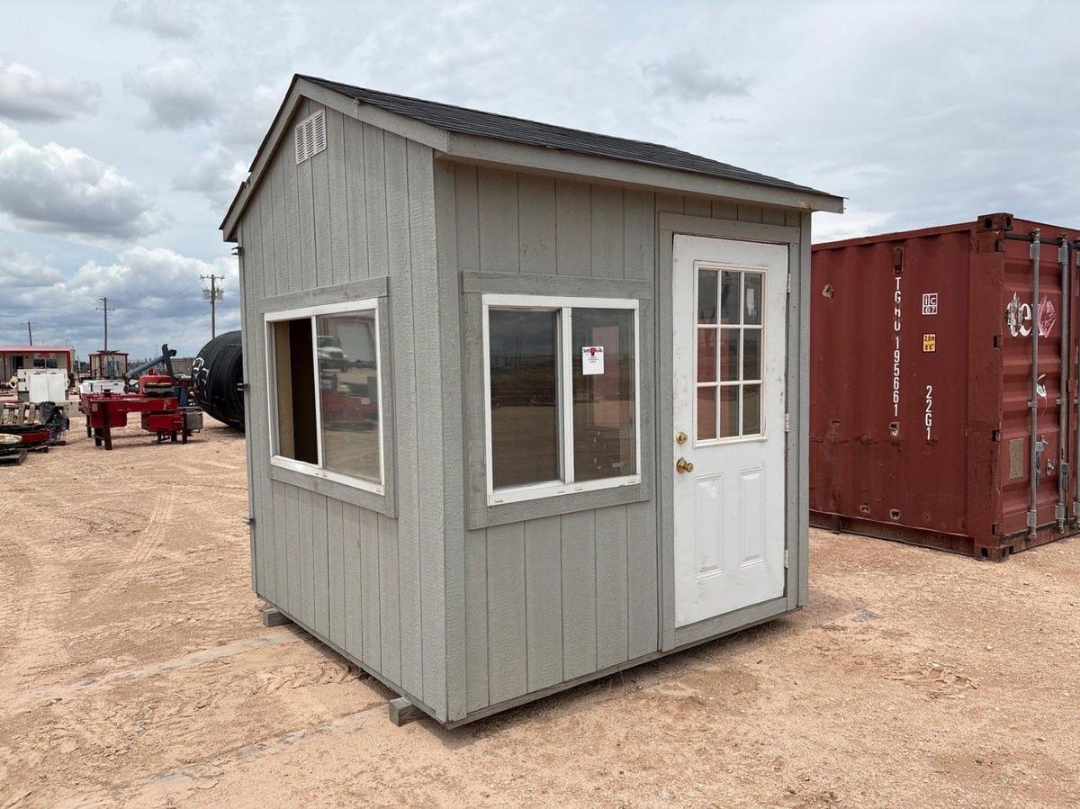 Used 8’ x 8’ x 10’ guard shack
